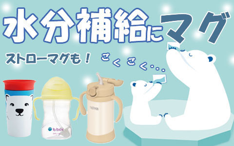 水分補給に｢マグ｣ はこちら＞＞