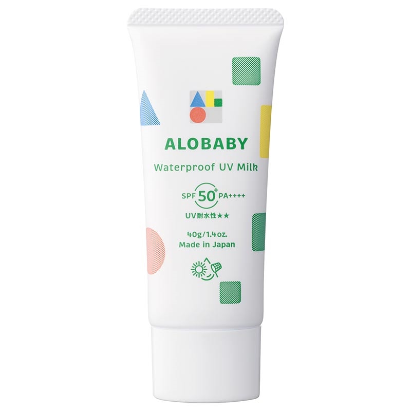 ALOBABY ウォータープルーフ UV ミルク SPF50 0ヵ月~