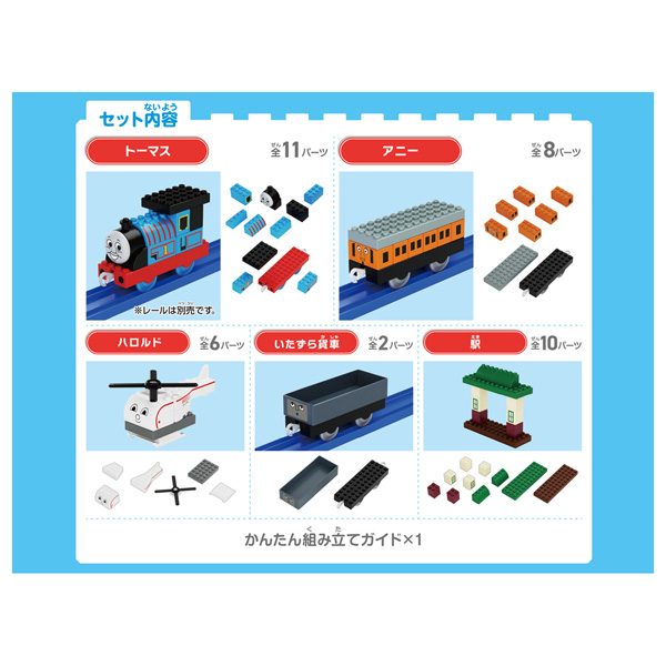 トミカ・プラレールブロック きかんしゃトーマス エントリーセット