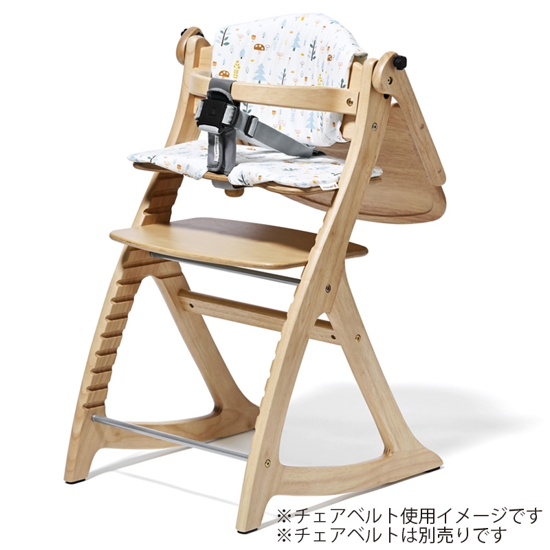 すくすくGLチェアクッション アニマルグレー グレー