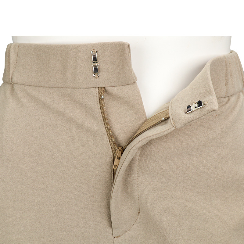 ジョーゼットセミフレアパンツ ベージュ ベージュ M