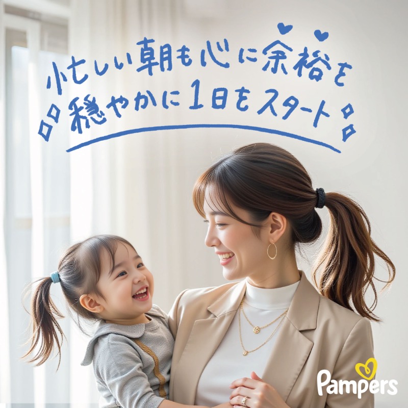 忙しい朝も心に余裕を。穏やかに1日をスタート。