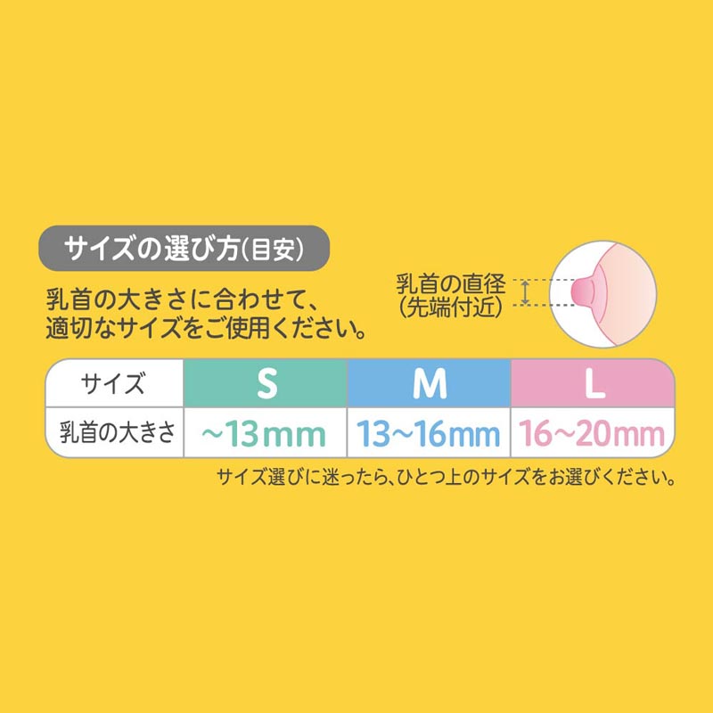 乳頭保護器 ソフトタイプ Mサイズ