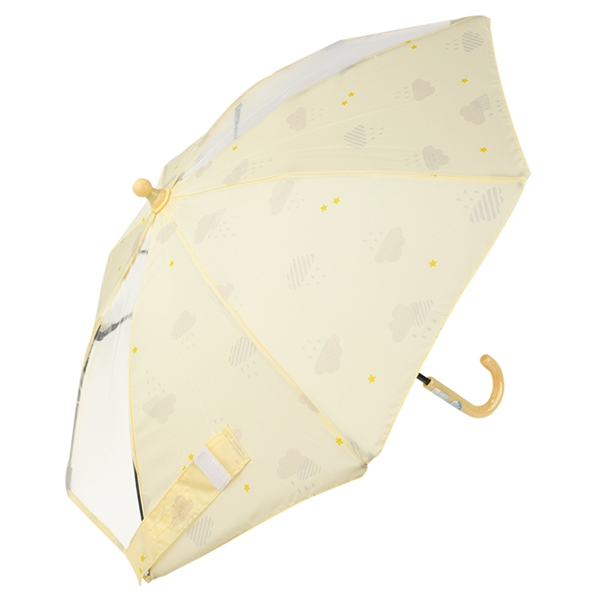 [35・40・45cm]フチまる傘　くも クリーム 35cm
