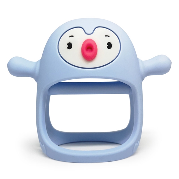 スマイリーミア 歯固め ペンギン ブルー ブルー 3ヵ月~