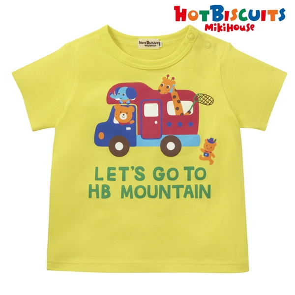 【SALE】[キッズ]Ｔシャツ　イエロー　[ミキハウス　ホットビスケッツ] イエロー 100cm