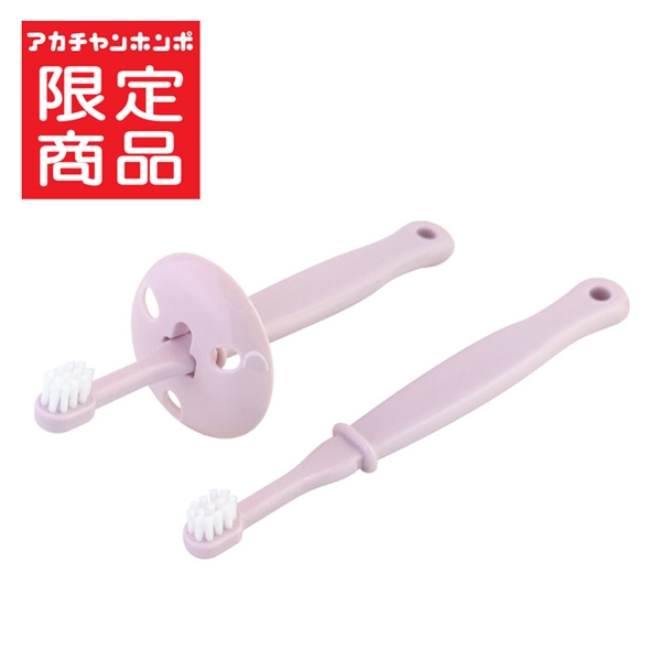 仕上げみがきにも使いやすい 乳歯ブラシ ピンク ピンク 10ヵ月~