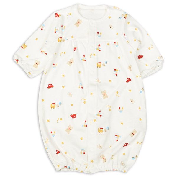 ドレスオール　足回りゆったり　メルヘンおもちゃ クリーム クリーム 50~60cm