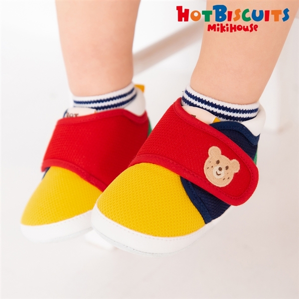 [10.5～12.5cm] プレシューズ マルチカラー　[ミキハウス　ホットビスケッツ] マルチカラー 10.5cm