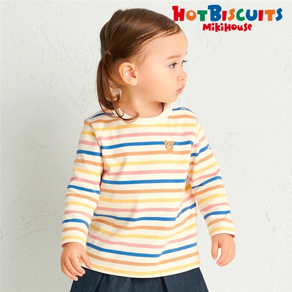 [キッズ] Ｔシャツ マルチカラー　[ミキハウス　ホットビスケッツ] マルチカラー 110cm