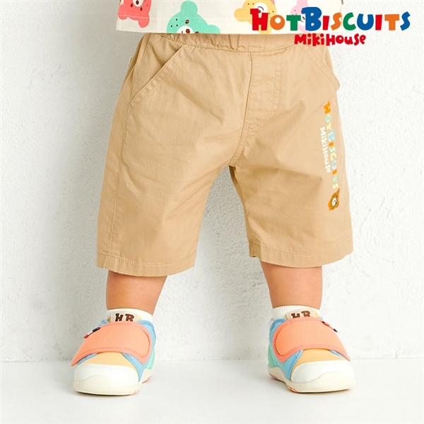 [キッズ] ハーフパンツ ベージュ　[ミキハウス　ホットビスケッツ] ベージュ 100cm