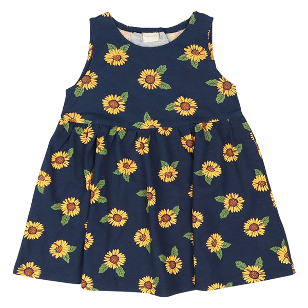 【SALE】[ベビー]ワンピース　総柄 ネイビー ネイビー 70cm