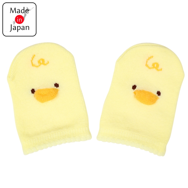 はずれにくいミトン　ひよこ　クリーム クリーム 50cm