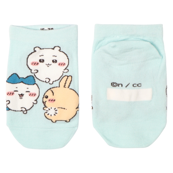 [キッズ]キッズソックス　ちいかわ　集合　ペパーミント ペパーミント 15~20cm
