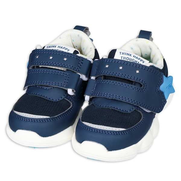 【SALE】[14.0～15.5cm]ラバーモチーフシューズ　ベビー ネイビー ネイビー 14.0cm