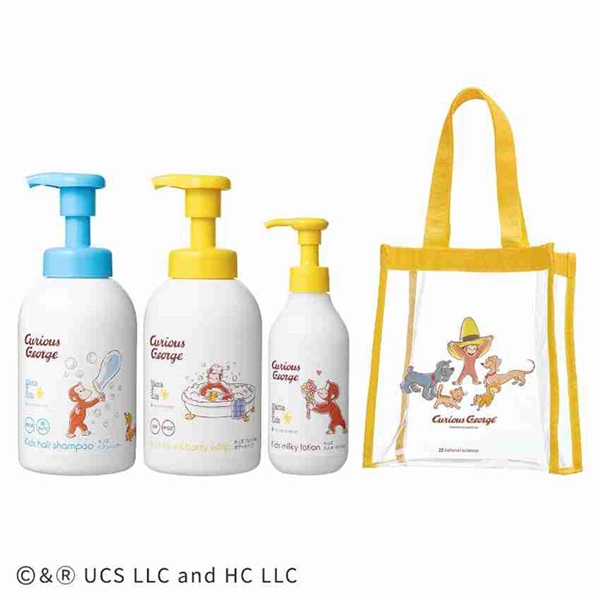 Mama&Kids(ママ&キッズ) キッズ スキンケア&トートバッグ おさるのジョージ