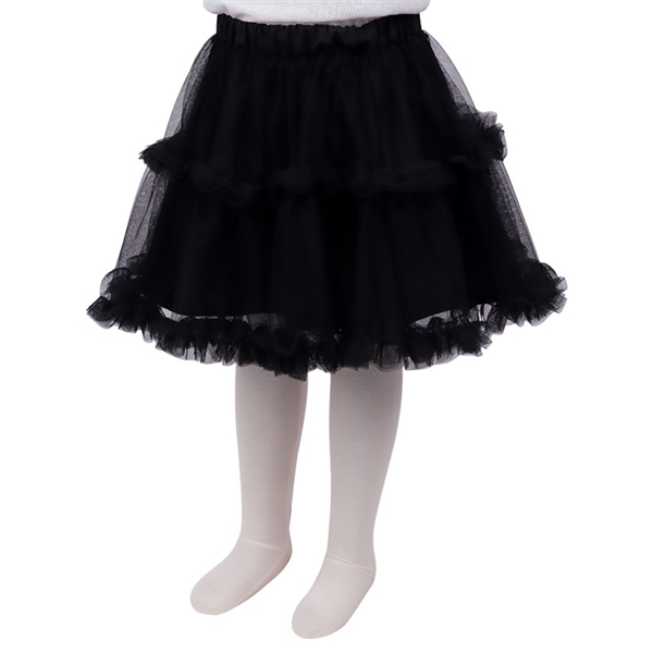 再値下!!【SALE】[キッズ]チュールスカート　ブラック ブラック 100cm