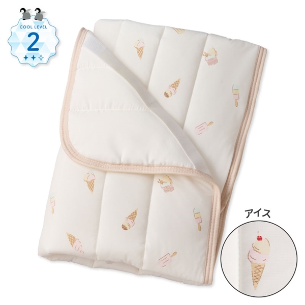 【SALE】[レギュラーサイズ]ひんやり敷きパッド 強冷感 アイス アイボリー レギュラー