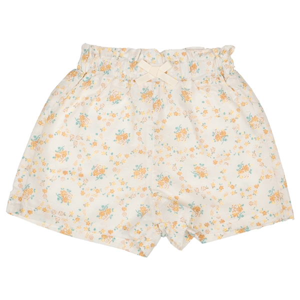 【SALE】[ベビー]ショートパンツ　花柄 イエロー イエロー 80cm
