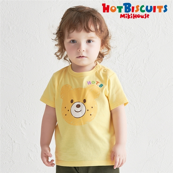 [キッズ] Ｔシャツ イエロー[ミキハウス　ホットビスケッツ] イエロー 100cm