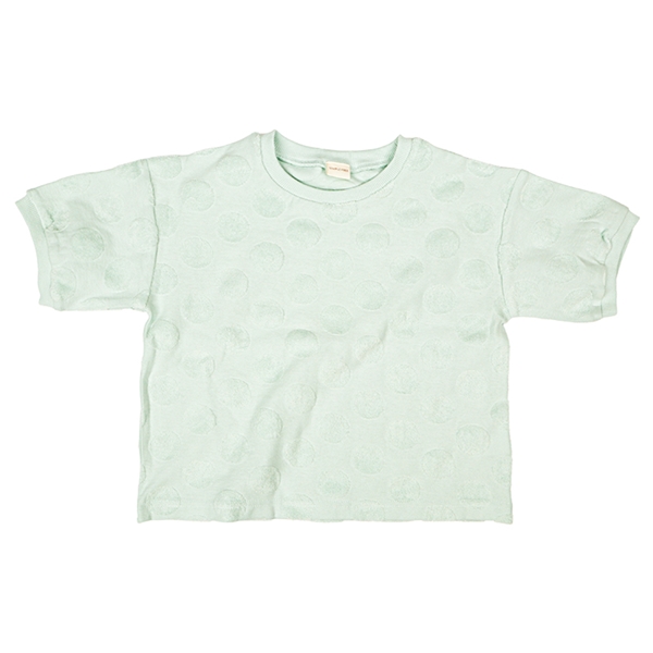 再値下!!【SALE】[キッズ]半袖Ｔシャツ　パイルジャガード　ペパーミント ペパーミント 100cm