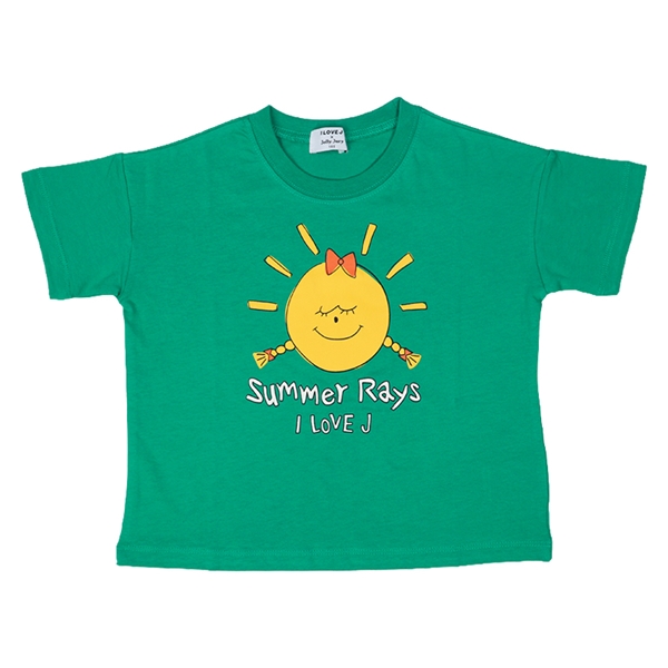 【SALE】[ベビー]ＩＬＯＶＥＪＴシャツ　グリーン グリーン 90cm