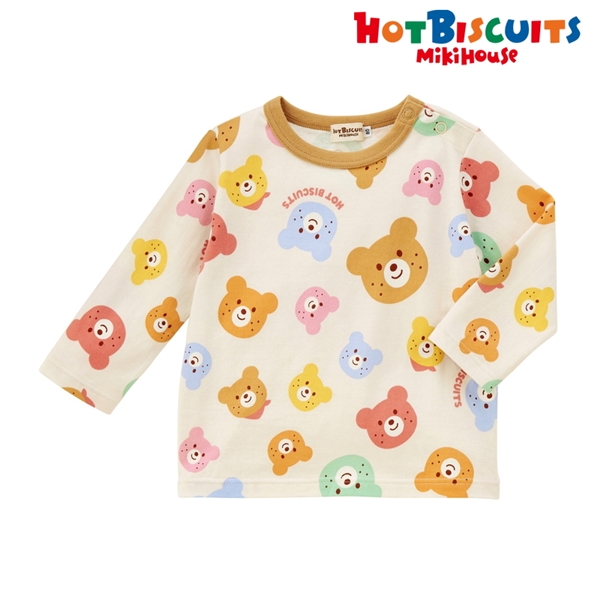[ベビー] Ｔシャツ マルチカラー[ミキハウス　ホットビスケッツ] マルチカラー 80cm