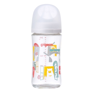母乳実感 耐熱ガラス 240ml Zoo 240ml