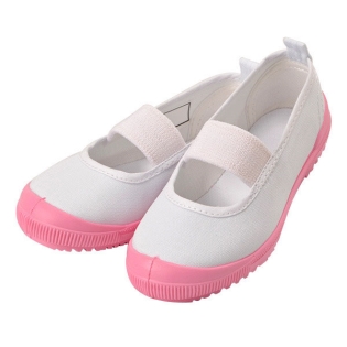 【SALE】[13.0～20.0cm]上履き(布バレーシューズ) ピンク【アカチャンホンポ限定モデル】 13.0cm