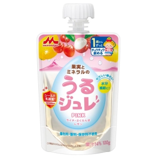 うるジュレ PINK ライチ・さくらんぼ・レモン