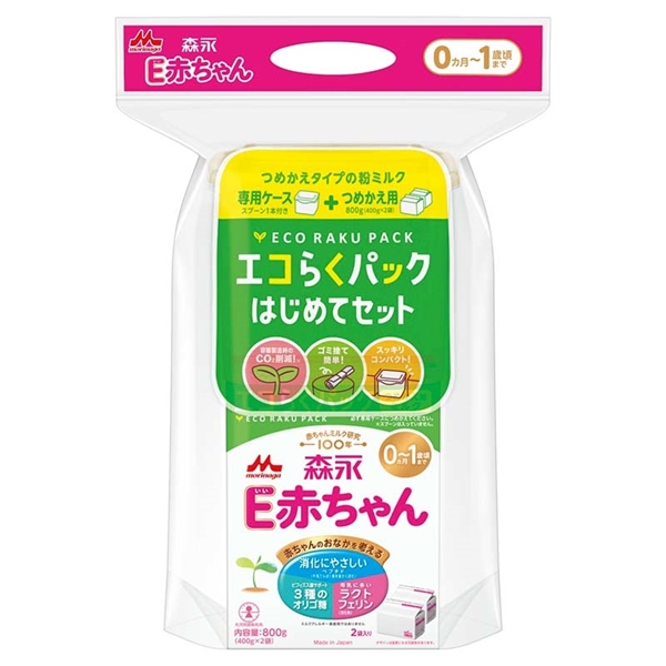 E赤ちゃん エコらくパック 800g はじめてセット