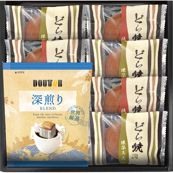 ドトールコーヒー＆どら焼き詰合せ DR-15 (内祝いギフト)