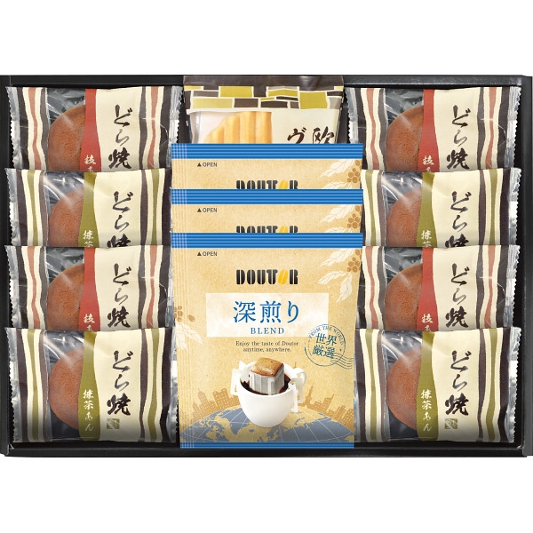 ドトールコーヒー&どら焼き詰合せ DR-25 (内祝いギフト)