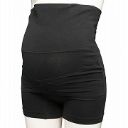 [妊娠初期から産後まで]骨盤サポート妊婦帯パンツ ブラック