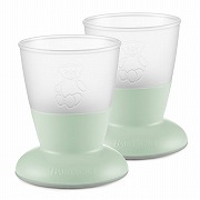 ベビーカップ パウダーグリーン 2コセット