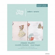 aden＋anais DISNEYスワドル２枚入りプリンセス　(お祝いギフト)