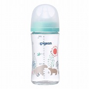 母乳実感 耐熱ガラス 240ml Bear