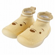 [11.0～13.0cm]ソックスシューズ　くまのプーさん　ベージュ
