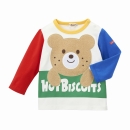 再値下!!【SALE】[キッズ]Ｔシャツ　ホワイト　[ミキハウス　ホットビスケッツ]