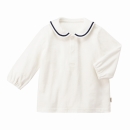 [ベビー]Ｔシャツ　ホワイト　[ミキハウス　ホットビスケッツ]