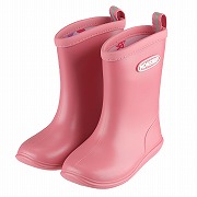 [16.0～19.0cm]レインシューズ無地　ピンク