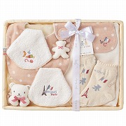 LOLOetCOCO be cera　出産お祝いセット　7950-0500 M-3　ピンク　(お祝いギフト) 送料当社負担