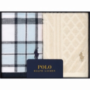 ポロ　ラルフ　ローレン　ホーム　ウォッシュタオル２枚セット クリーム（内祝いギフト）