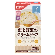 かんたん粉末＋鉄 鮭と野菜のクリームソース 6袋入り 離乳食