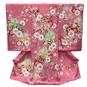 【お取り寄せ】女児祝着　蘭―２２２