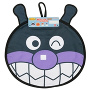 顔型ループ付きハンドタオル　バイキンマン