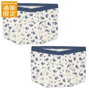 [通販限定]２枚組ショーツ（浅ばき）　ネイビー