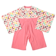 再値下!!【SALE】[ベビー]袴オール　マイメロディ ピンク