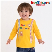 再値下!!【SALE】[キッズ]Ｔシャツ　イエロー　[ミキハウス　ホットビスケッツ]