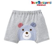 【SALE】[ベビー]ベビーパンツ　グレー　[ミキハウス　ホットビスケッツ]